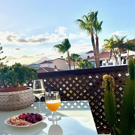 Albatros Oasis Park Ocean, Teide View, Heated Swimming Pool Daire